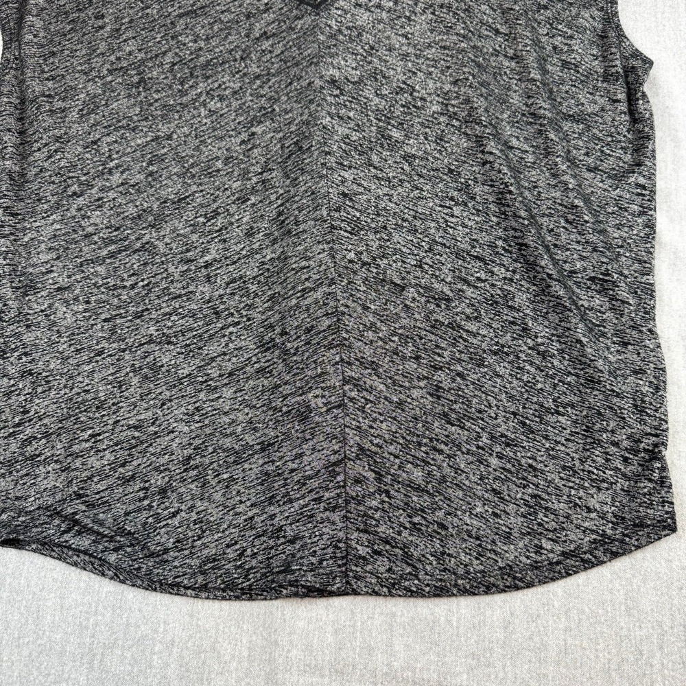 White House Black Market Women's V-neck Sleeveless Vintage wash‎ Top Blk Small - Picture 3 of 12
